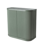 Elino 100cm Wooden Storage Cabinet - Sage Green Storage Cabinet Dwood-Core