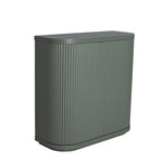 Elino 100cm Wooden Storage Cabinet - Sage Green Storage Cabinet Dwood-Core