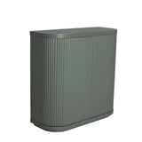 Elino 100cm Wooden Storage Cabinet - Sage Green Storage Cabinet Dwood-Core