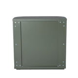 Elino 100cm Wooden Storage Cabinet - Sage Green Storage Cabinet Dwood-Core