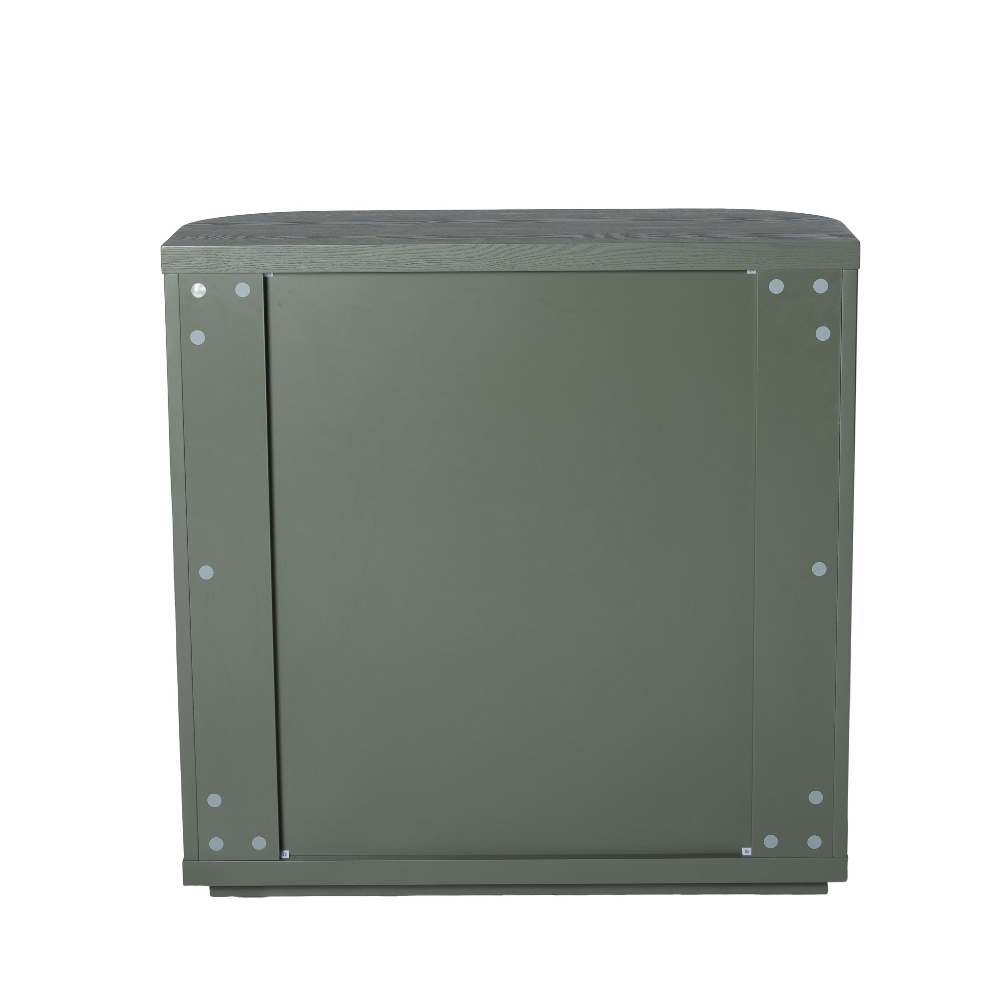 Elino 100cm Wooden Storage Cabinet - Sage Green Storage Cabinet Dwood-Core