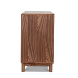 Eloise 3 Drawers Dresser Unit - Walnut Dresser Unit Century-Core