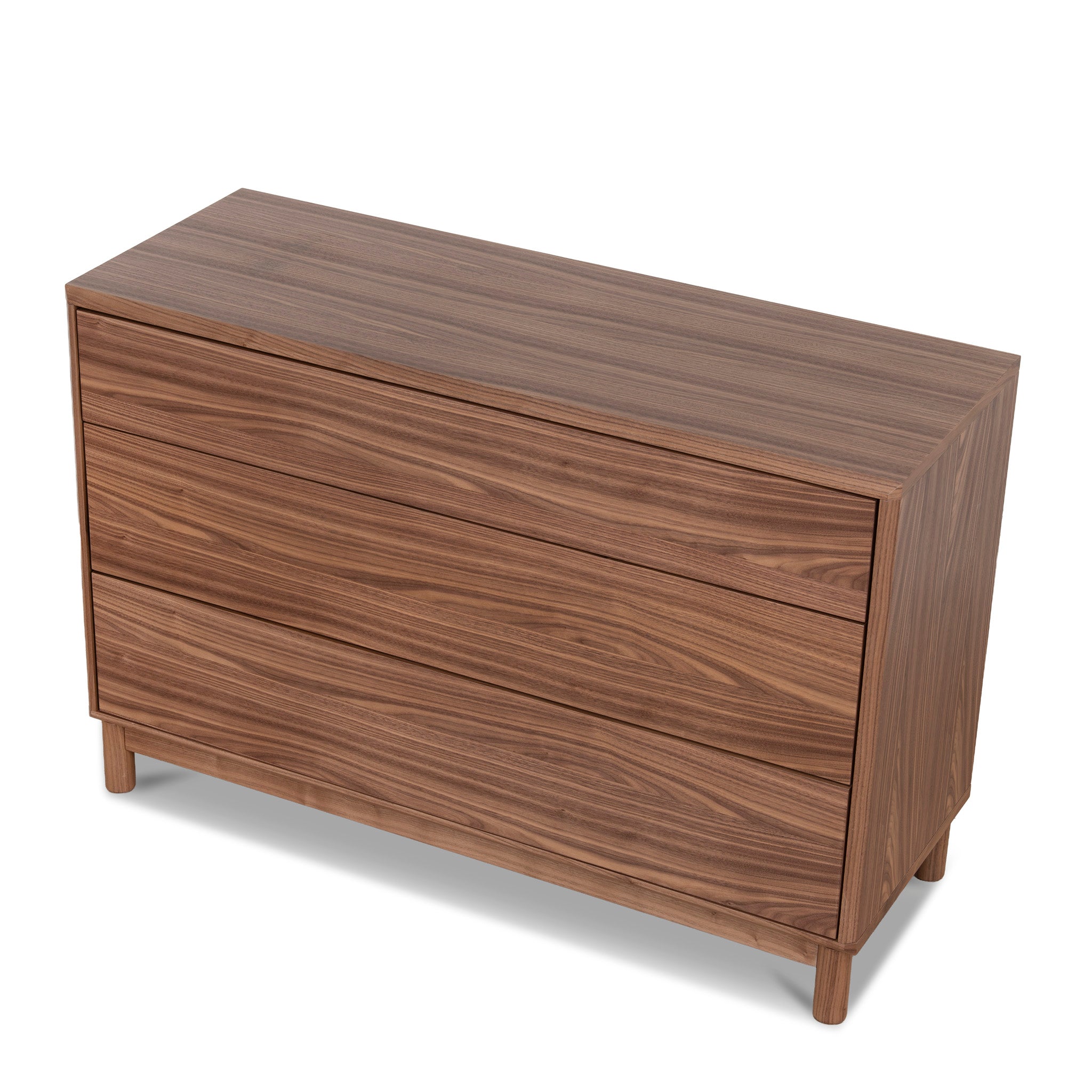 Eloise 3 Drawers Dresser Unit - Walnut Dresser Unit Century-Core