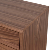 Eloise 3 Drawers Dresser Unit - Walnut Dresser Unit Century-Core
