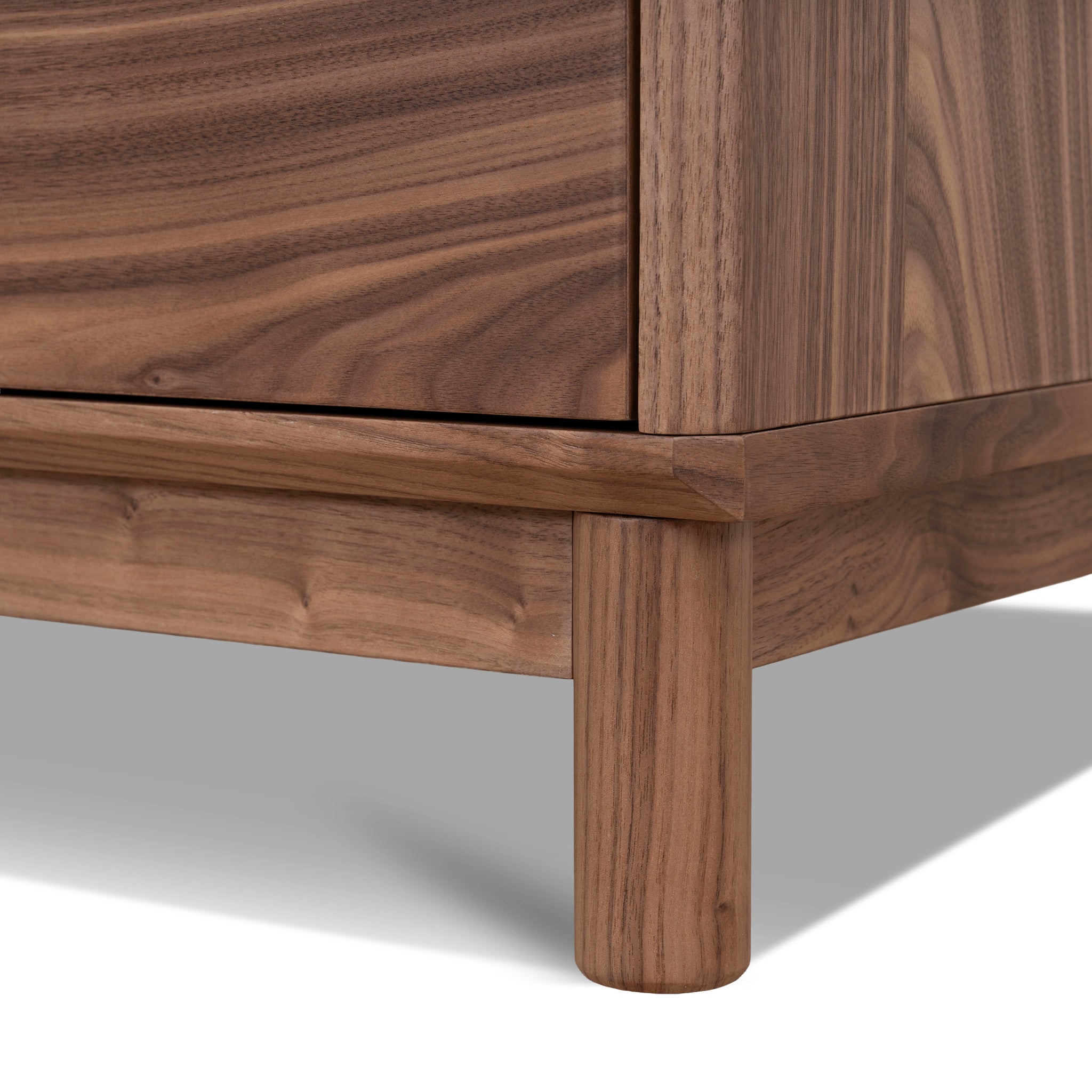 Eloise 3 Drawers Dresser Unit - Walnut Dresser Unit Century-Core