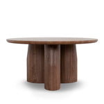 Nobu 1.5m Round Dining Table - Walnut Dining Table Century-Core