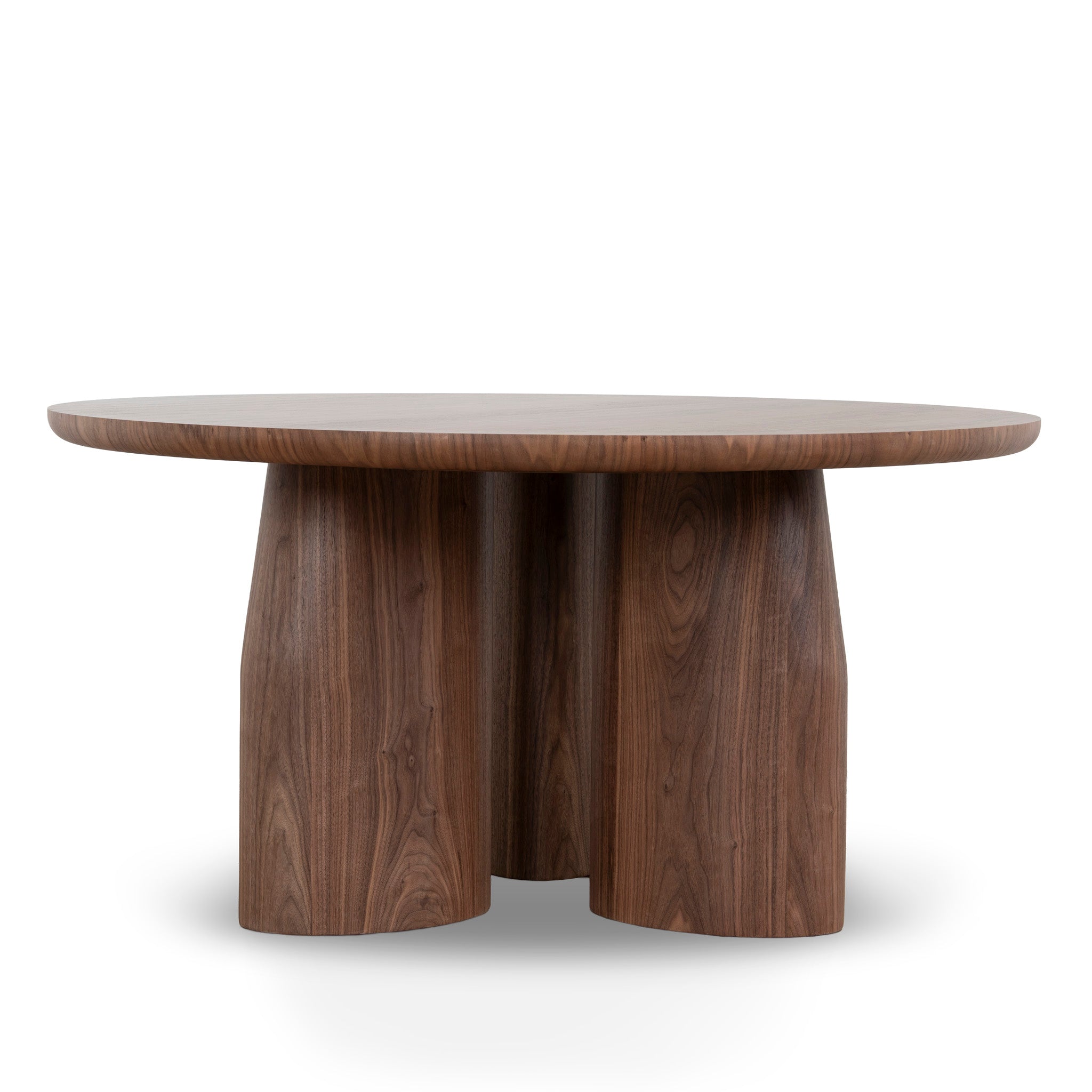 Nobu 1.5m Round Dining Table - Walnut Dining Table Century-Core