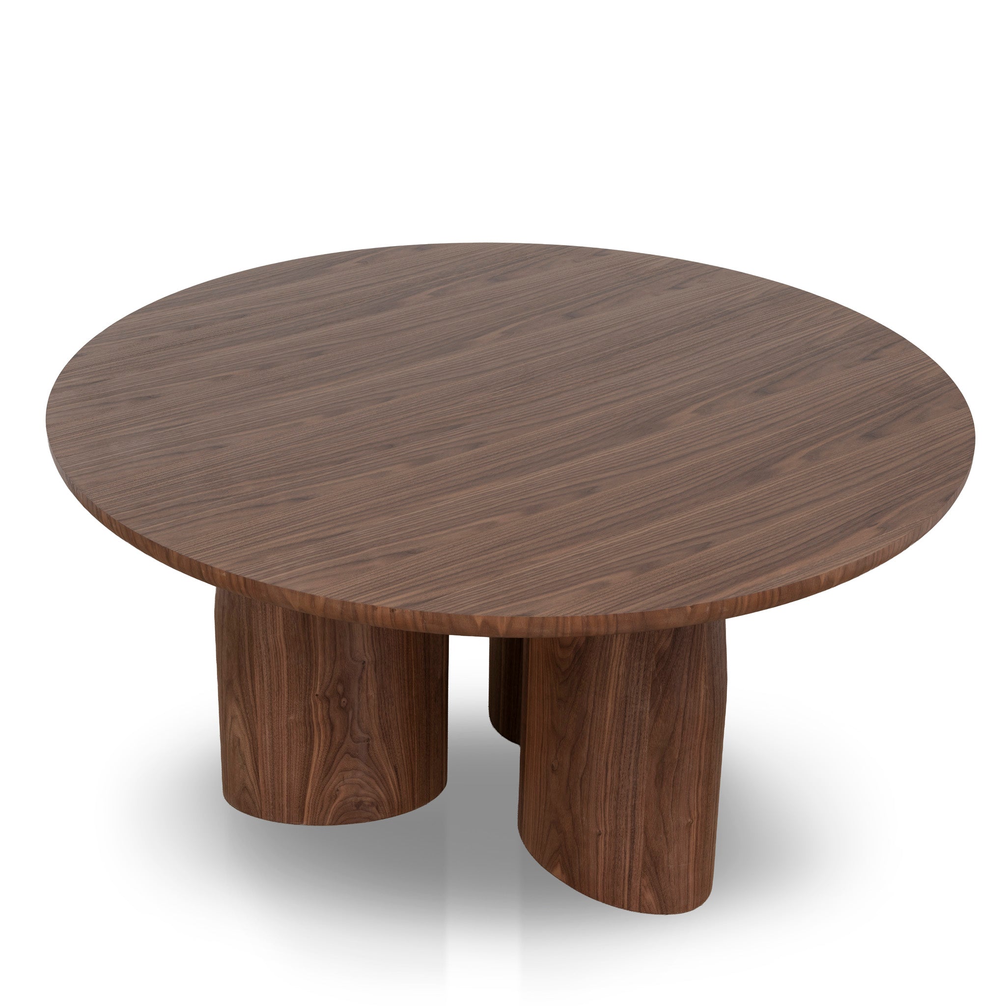 Nobu 1.5m Round Dining Table - Walnut Dining Table Century-Core