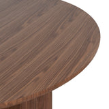 Nobu 1.5m Round Dining Table - Walnut Dining Table Century-Core