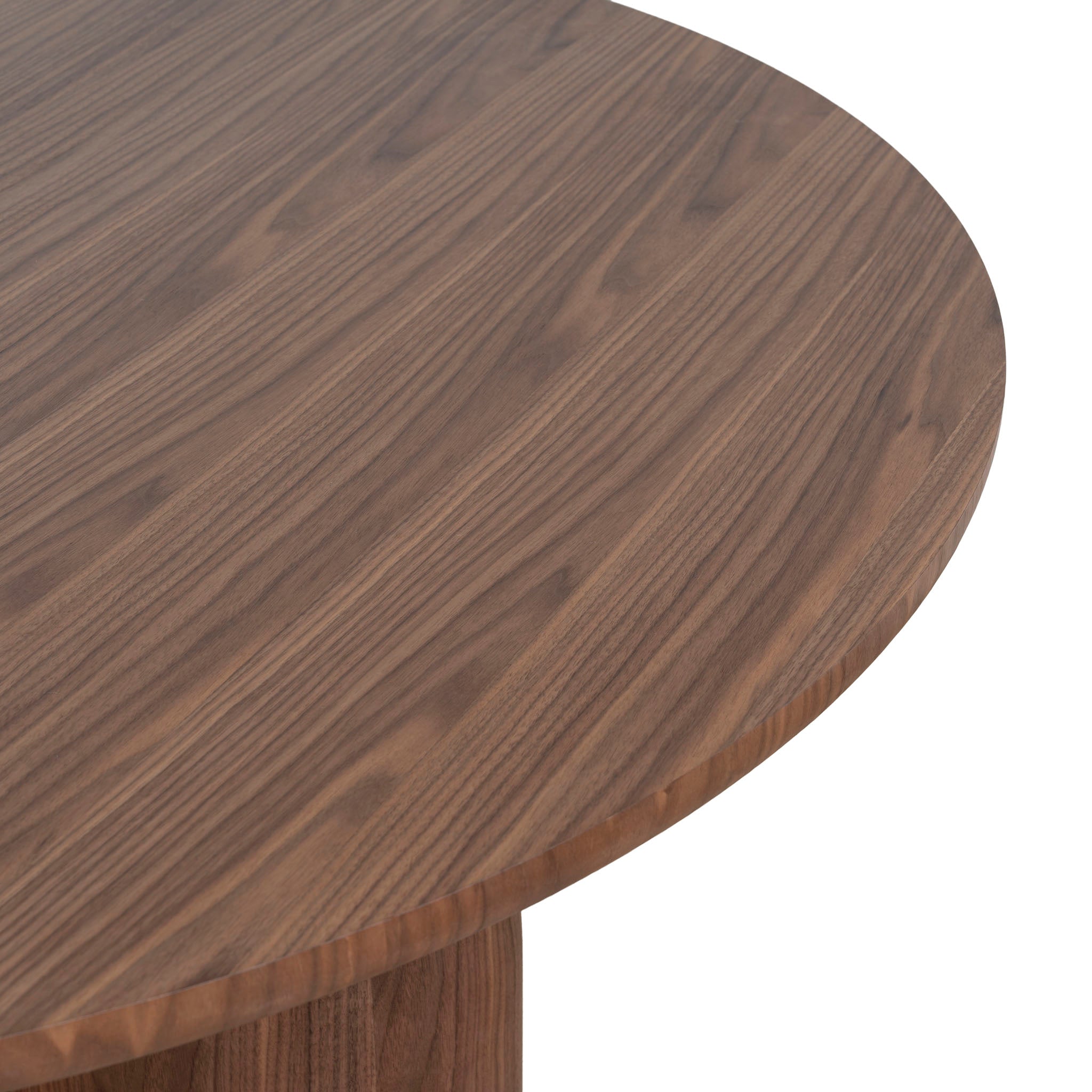 Nobu 1.5m Round Dining Table - Walnut Dining Table Century-Core