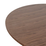 Nobu 1.5m Round Dining Table - Walnut Dining Table Century-Core