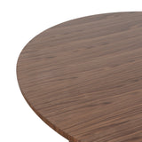 Nobu 1.5m Round Dining Table - Walnut Dining Table Century-Core