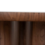 Nobu 1.5m Round Dining Table - Walnut Dining Table Century-Core
