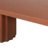 Sovana 2.4m Concrete Dining Table - Terracotta Dining Table Concrete-Core