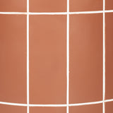 Lutetia 2m Concrete Oval Dining Table- - Terracotta Dining Table Concrete-Core