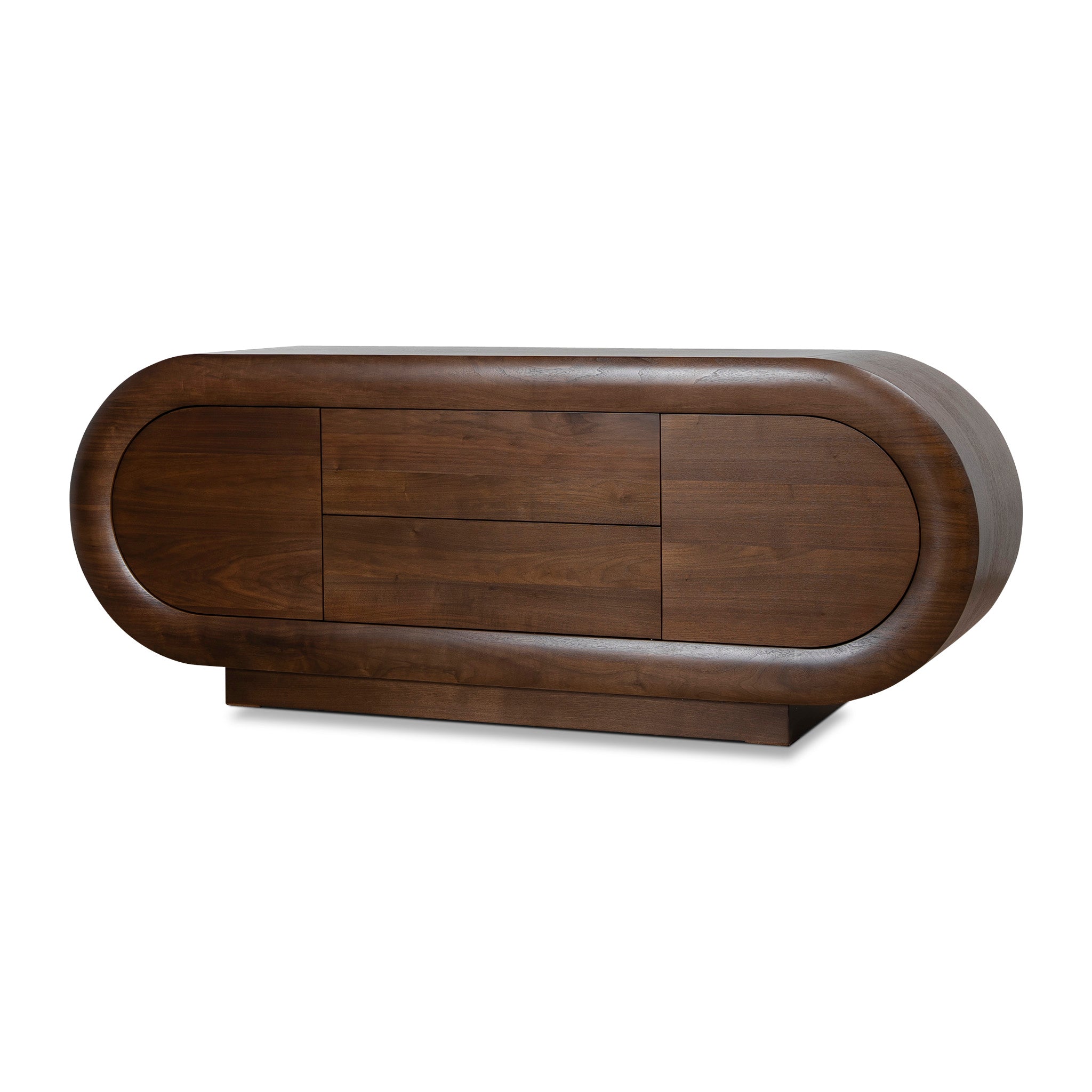 Vittoria 2m Buffet Unit - Natural Walnut Buffet & Sideboard Valerie-Core