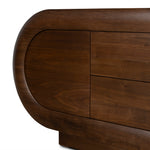 Vittoria 2m Buffet Unit - Natural Walnut Buffet & Sideboard Valerie-Core