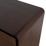 Jenny Tallboy Drawer Chest - Walnut Drawer AU Wood-Core