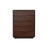 Jenny Tallboy Drawer Chest - Walnut Drawer AU Wood-Core