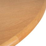 Ex Display - Alberti 1.2m Round Dining Table - Natural Dining Table Nicki-Core