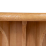 Ex Display - Alberti 1.2m Round Dining Table - Natural Dining Table Nicki-Core