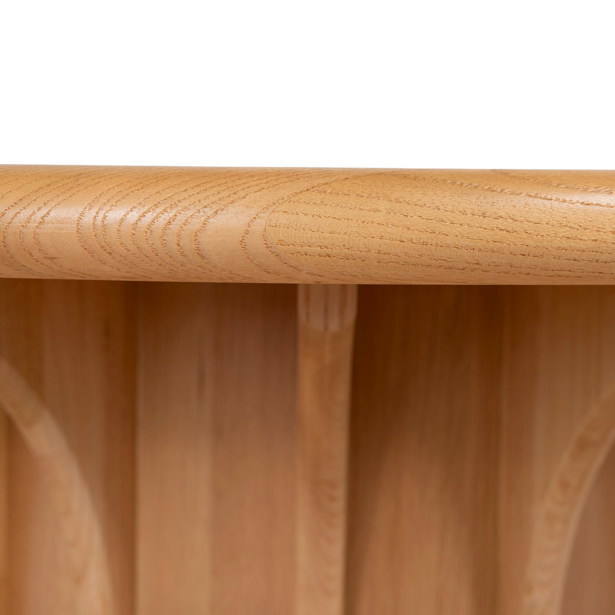 Ex Display - Alberti 1.2m Round Dining Table - Natural Dining Table Nicki-Core