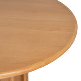 Ex Display - Alberti 1.2m Round Dining Table - Natural Dining Table Nicki-Core