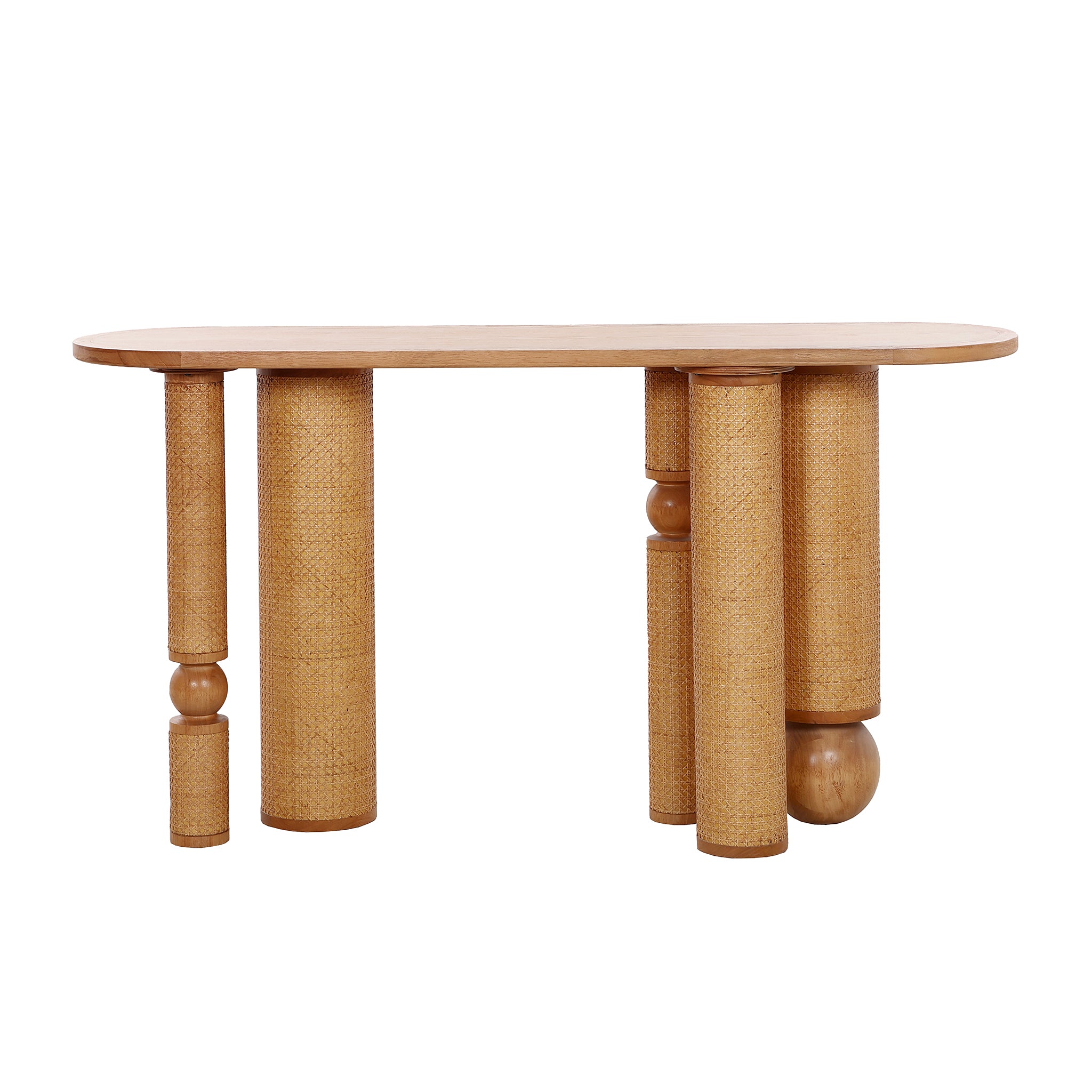Marielis Console Table - Natural Console Table Nicki-Core