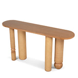 Ex Display - Marielis Console Table - Natural Console Table Nicki-Core