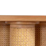Ex Display - Marielis Console Table - Natural Console Table Nicki-Core