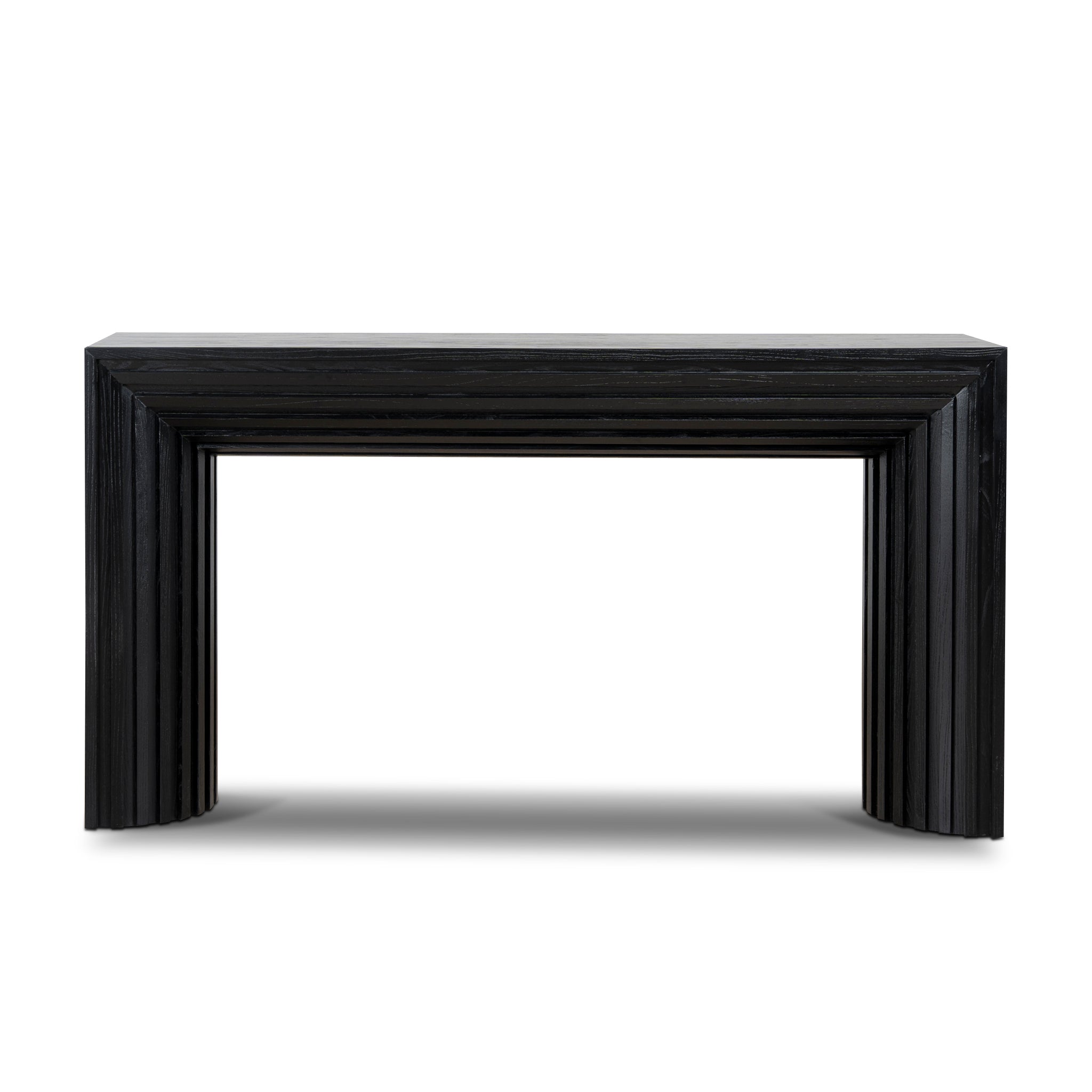 Ex Display - Eldric 1.5m Console Table - Black Console Table Nicki-Core
