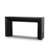Ex Display - Eldric 1.5m Console Table - Black Console Table Nicki-Core
