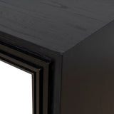 Ex Display - Eldric 1.5m Console Table - Black Console Table Nicki-Core