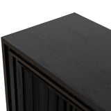 Ex Display - Eldric 1.5m Console Table - Black Console Table Nicki-Core