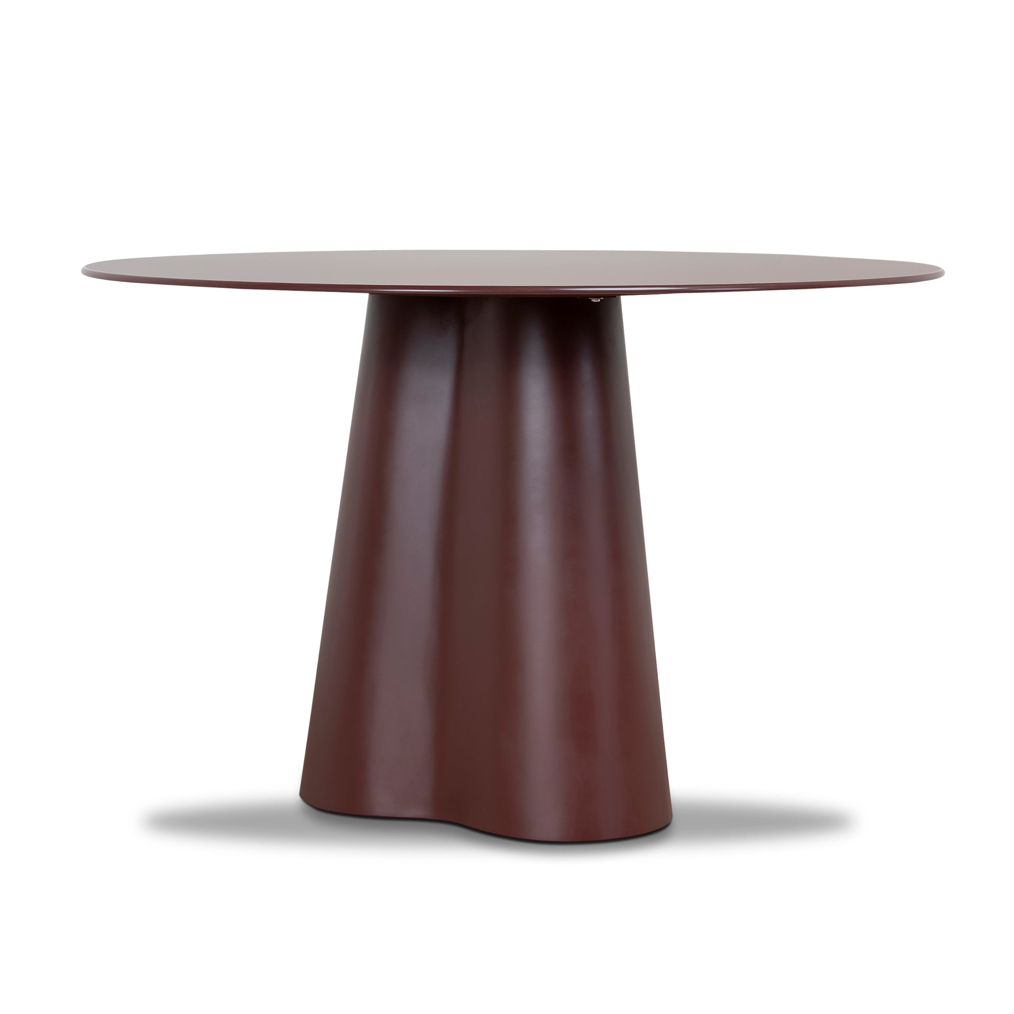 Ex Display - Marlix 120cm Tempered Glass Dining Table - Red Dining Table Cino-Core