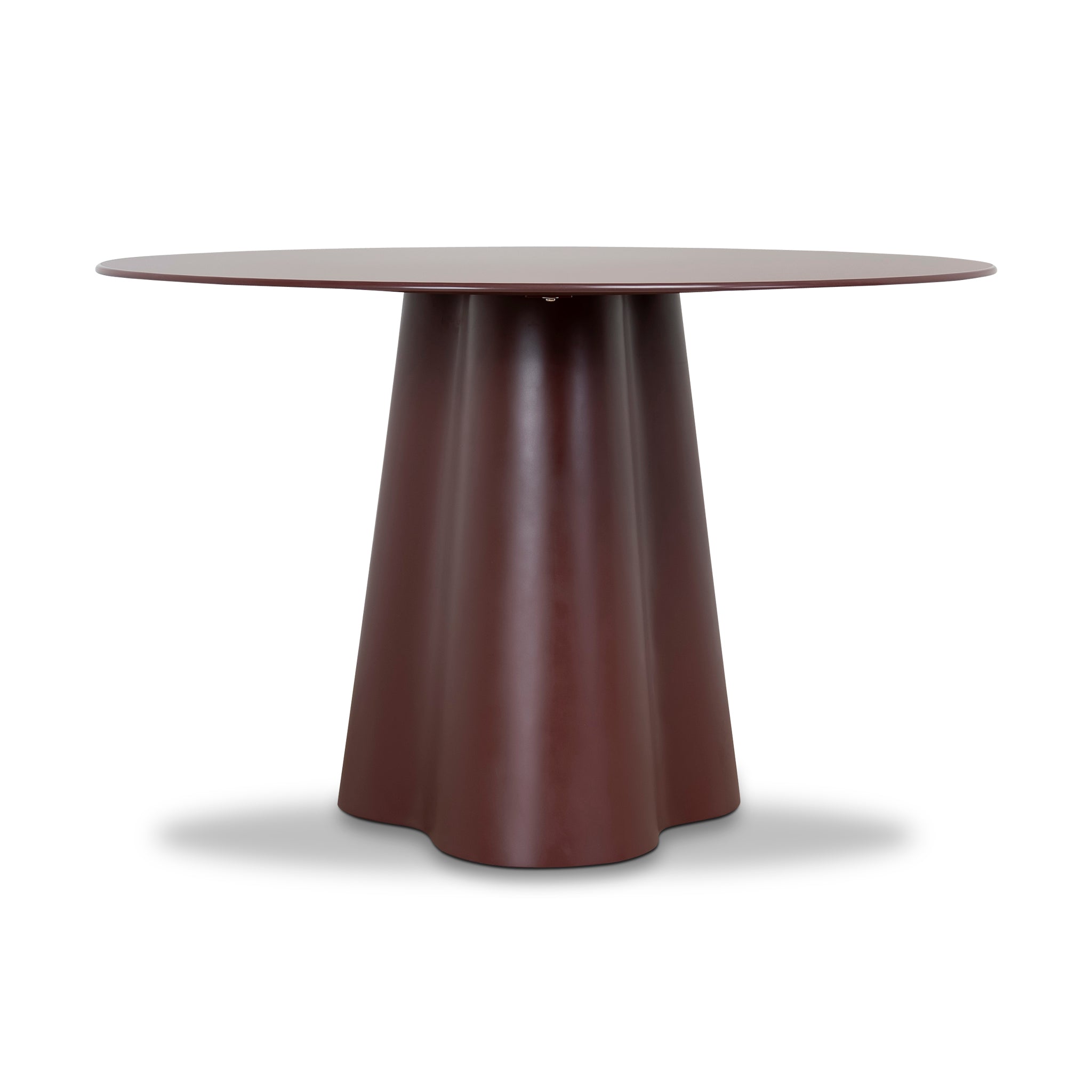 Ex Display - Marlix 120cm Tempered Glass Dining Table - Red Dining Table Cino-Core