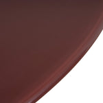 Ex Display - Marlix 120cm Tempered Glass Dining Table - Red Dining Table Cino-Core