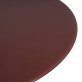 Ex Display - Marlix 120cm Tempered Glass Dining Table - Red Dining Table Cino-Core
