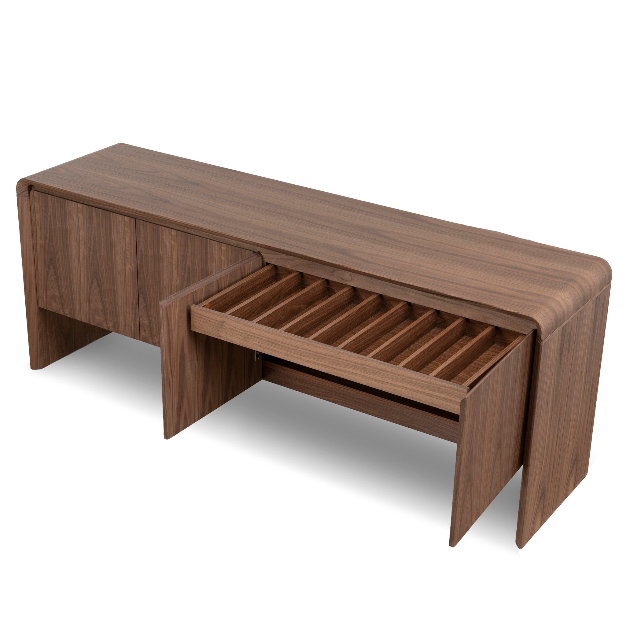 Lamora 2m Sideboard Unit - Walnut Buffet & Sideboard Better B-Core