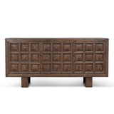 Origo 1.83m Elm Sideboard Unit - Dark brown Buffet & Sideboard Nasa-Core