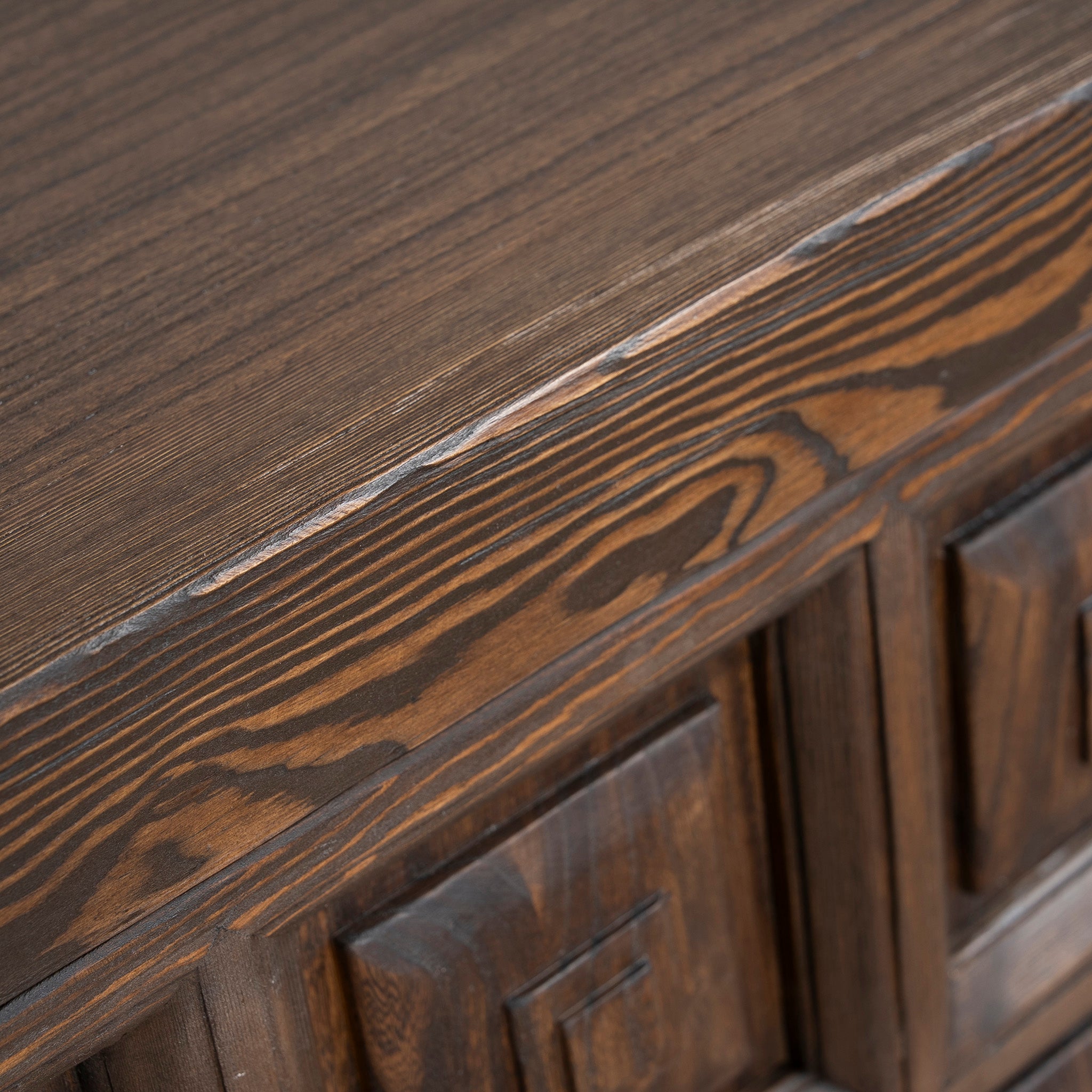 Origo 1.83m Elm Sideboard Unit - Dark brown Buffet & Sideboard Nasa-Core