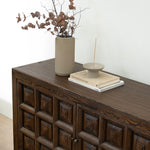 Origo 1.83m Elm Sideboard Unit - Dark brown Buffet & Sideboard Nasa-Core