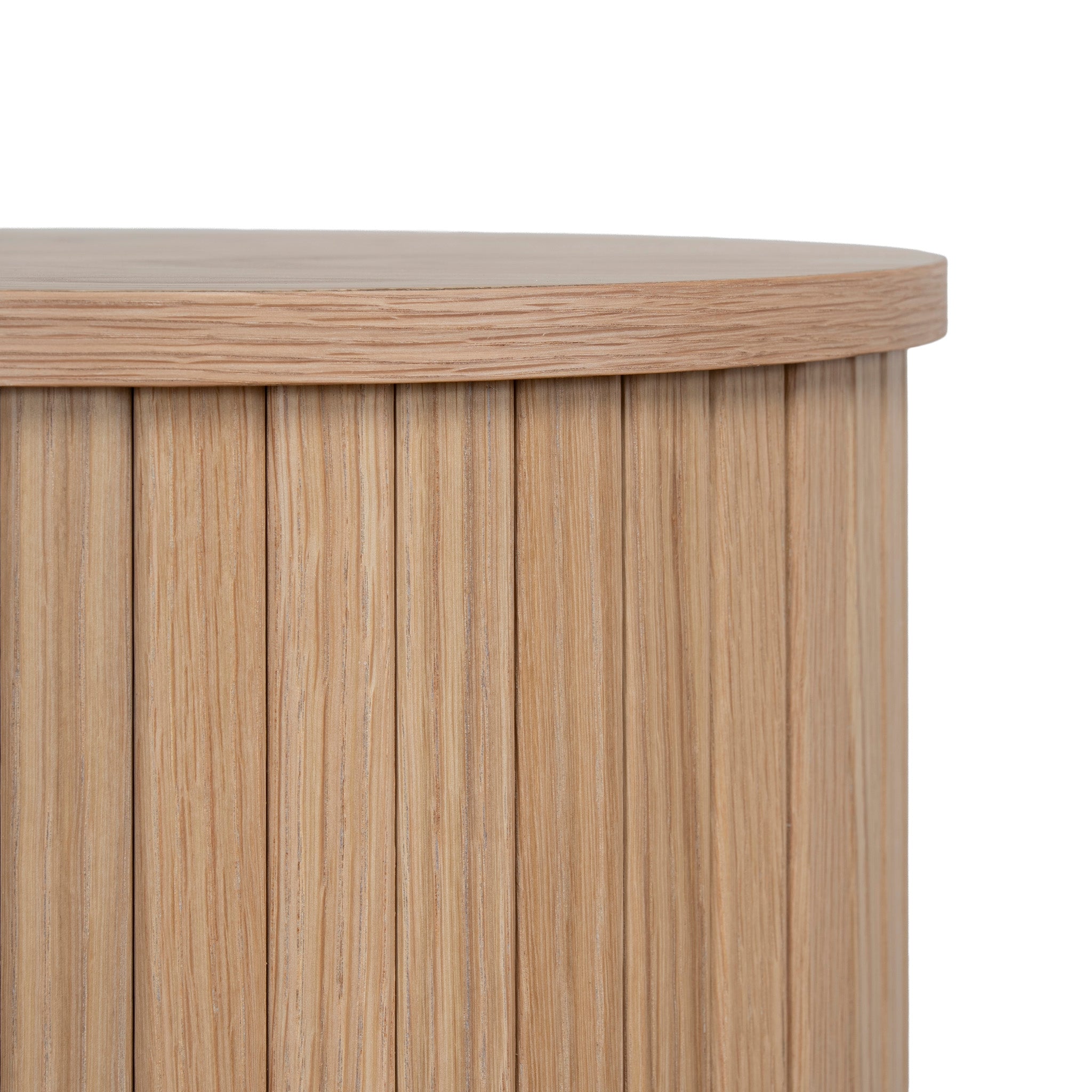 Linea 1.7m Wooden Buffet Unit - Natural Buffet & Sideboard KD-Core