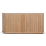 Linea 1.7m Wooden Buffet Unit - Natural Buffet & Sideboard KD-Core