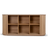 Linea 1.7m Wooden Buffet Unit - Natural Buffet & Sideboard KD-Core