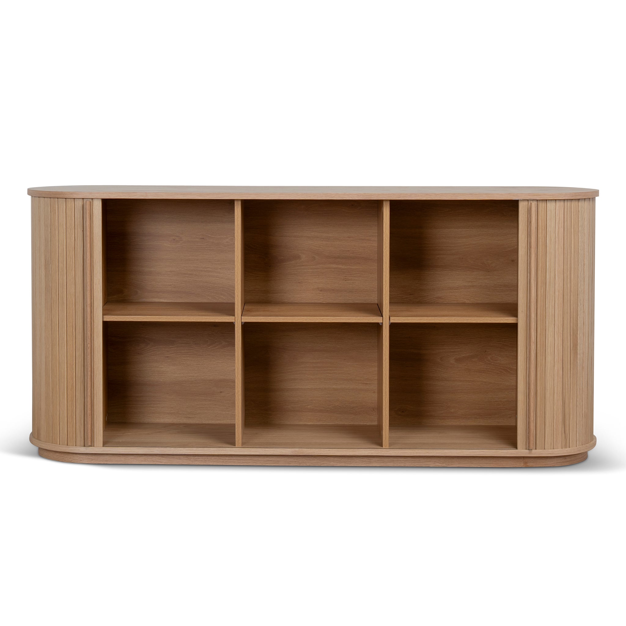 Linea 1.7m Wooden Buffet Unit - Natural Buffet & Sideboard KD-Core