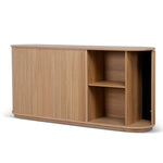 Linea 1.7m Wooden Buffet Unit - Natural Buffet & Sideboard KD-Core