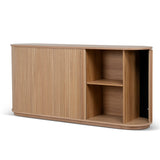 Linea 1.7m Wooden Buffet Unit - Natural Buffet & Sideboard KD-Core
