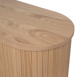 Linea 1.7m Wooden Buffet Unit - Natural Buffet & Sideboard KD-Core