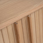 Linea 1.7m Wooden Buffet Unit - Natural Buffet & Sideboard KD-Core